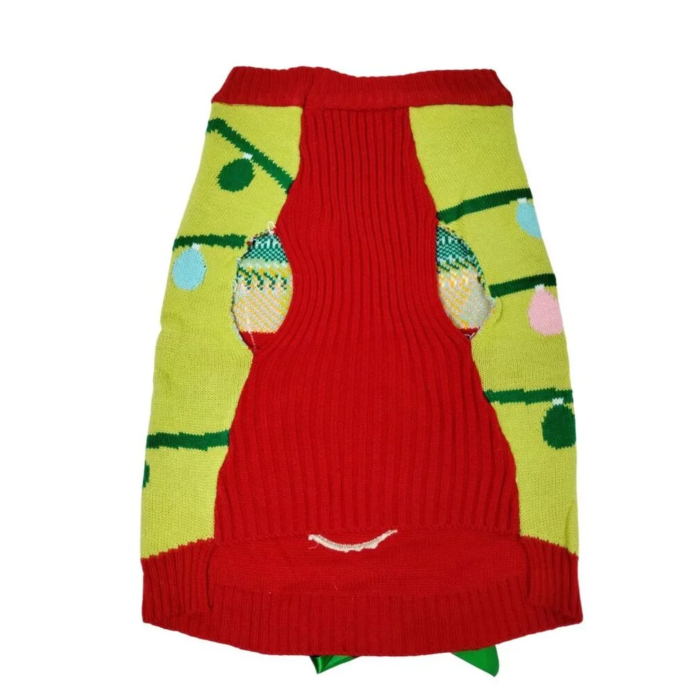 Merry Makings Dog XL 20 to 24 inches Oh Deer Pet Sweater